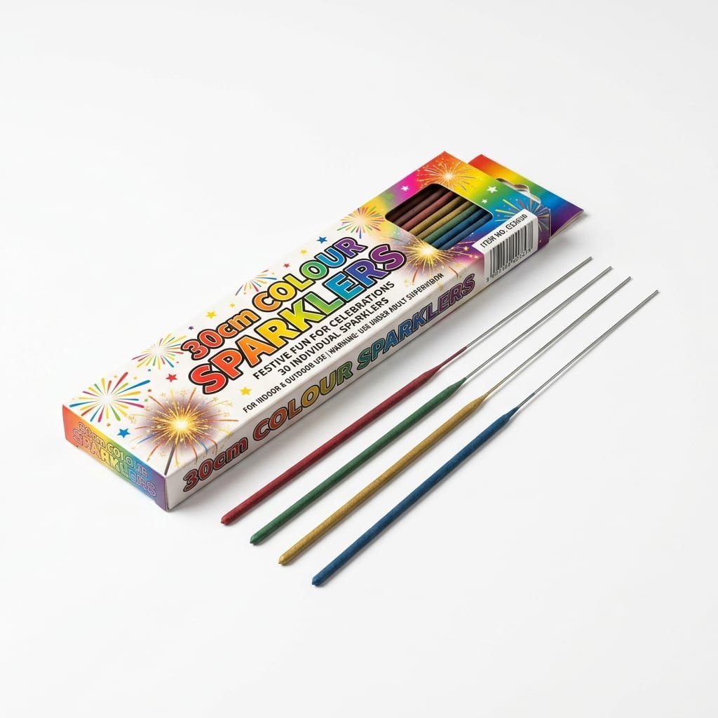 30 CM COLOUR SPARKLER